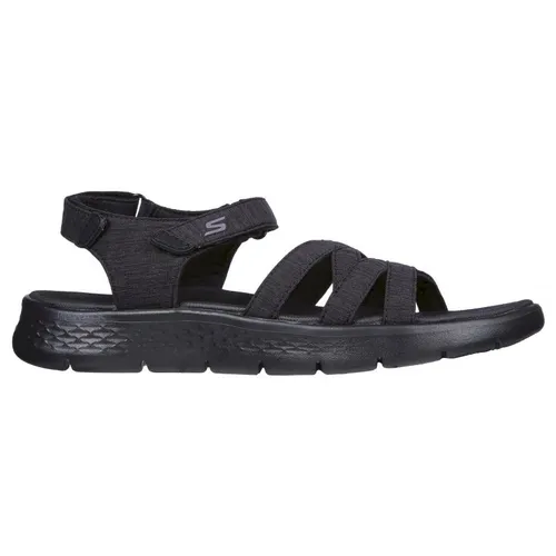 Skechers GO Walk Flex Sandal - Sunshine - Sandalen - Damen Black / Black 40