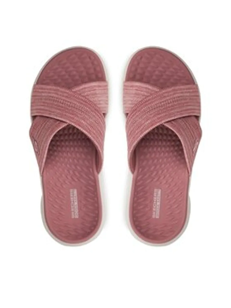 Skechers Pantoletten Go Walk Flex Sandal-Impressed 141420/MVE Violett