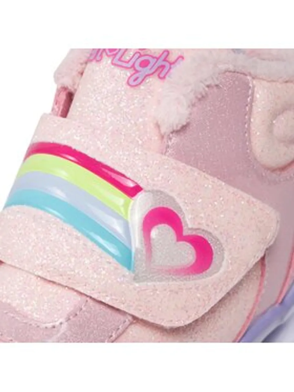Skechers Sneakers Heart Lights Brilliant Rainbow 302669L/PKLV Rosa