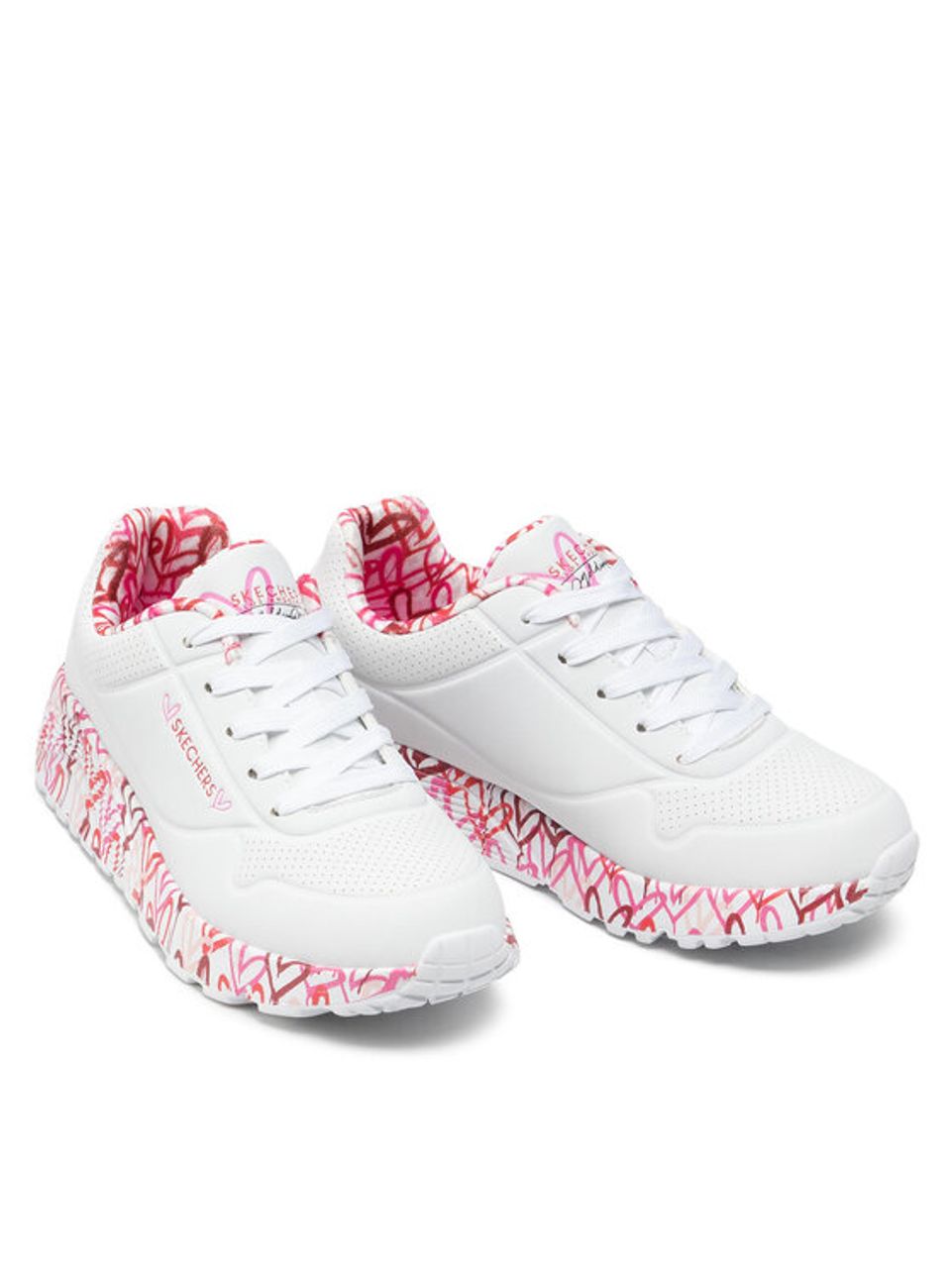 Skechers Sneakers Lovely Luv 314976L/WRPK Weiß