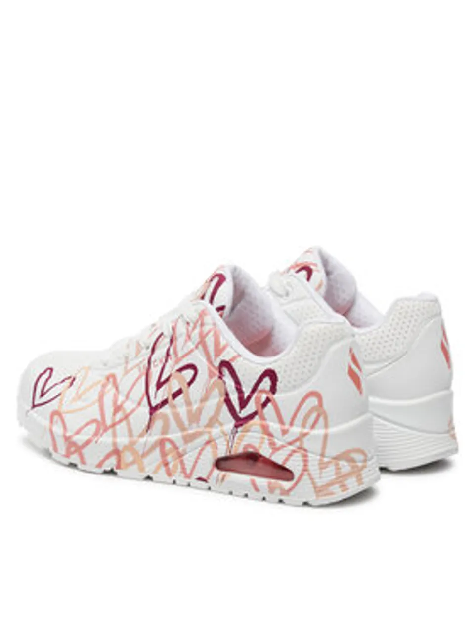 Skechers Sneakers Uno - Dripping In Love 155507/WCRL Weiß