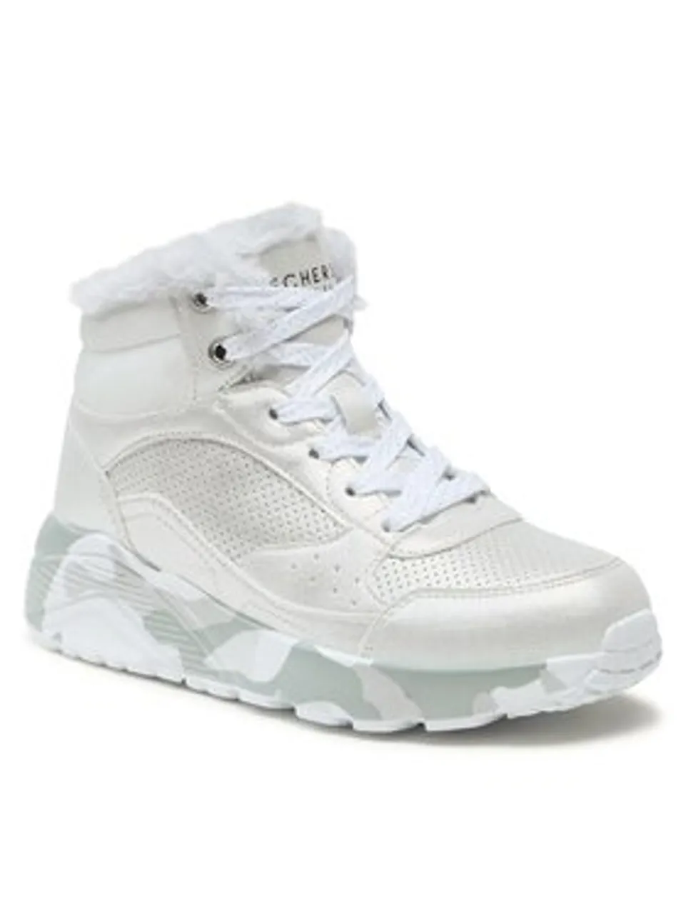 Skechers Sneakers Uno Lite Camo Dazzle 310485L/SLGY Silberfarben