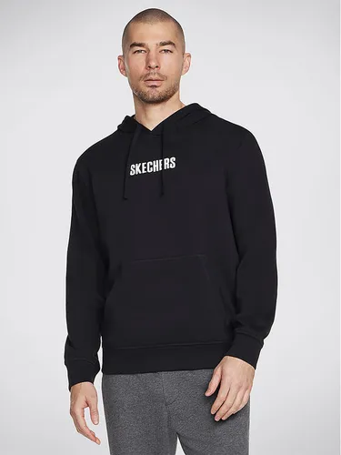 Skechers Sweatshirt Sweats Incognito Hoodie HD6 Schwarz Regular Fit