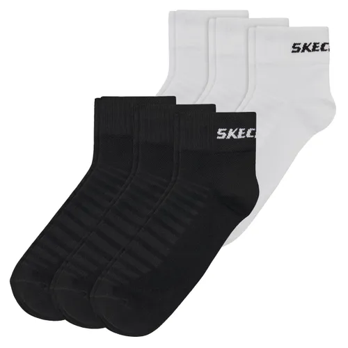 Skechers Unisex Quarter Socken Mesh Ventilation - 6er 9er 12er Multipack