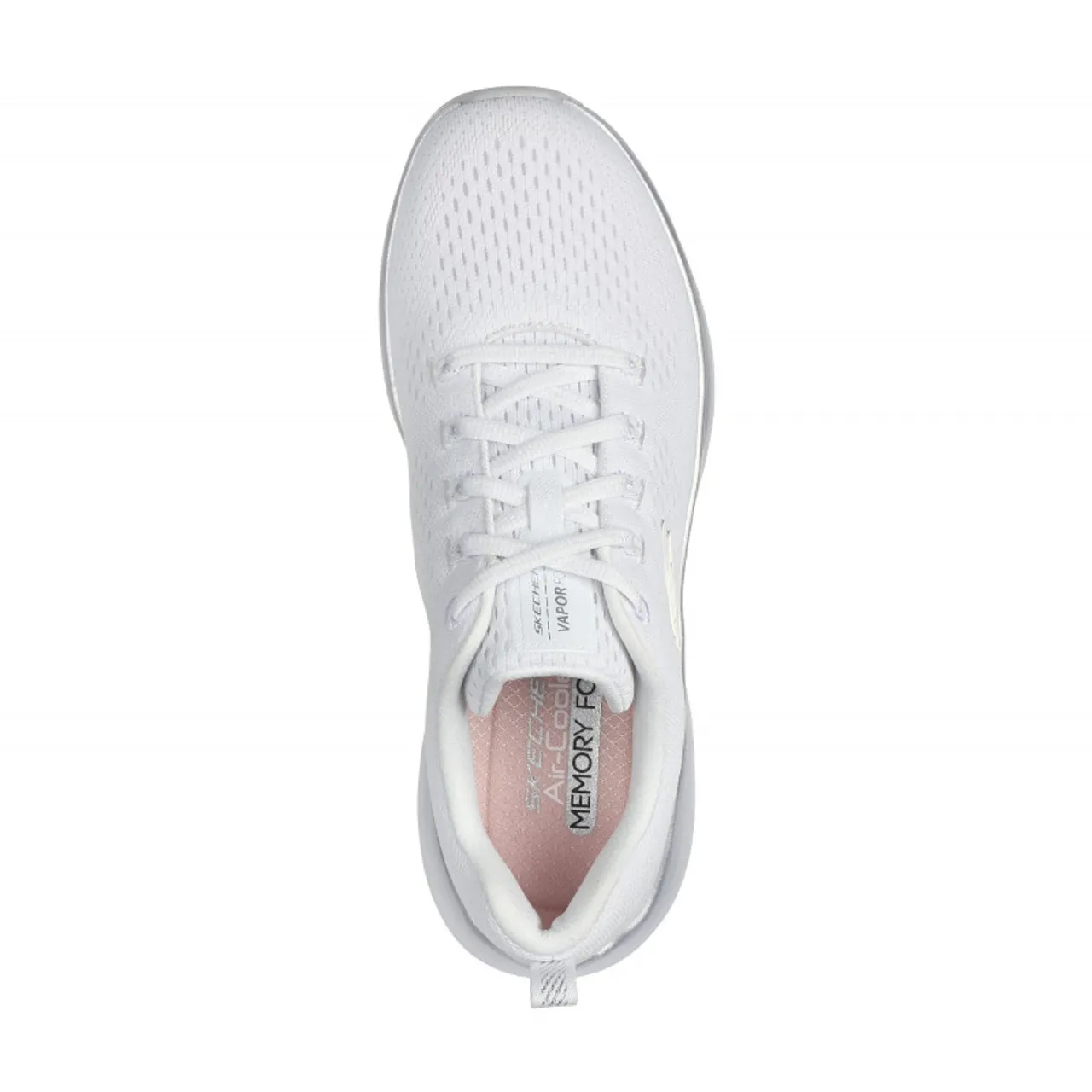 Skechers Vapor Foam - Midnight Glimmer - Lifestyle Schuhe - Damen White / Silver 37