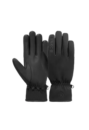 Skihandschuhe BOGNER "Jamie STORMBLOXX™" Gr. 7, schwarz Damen Handschuhe Fingerhandschuhe