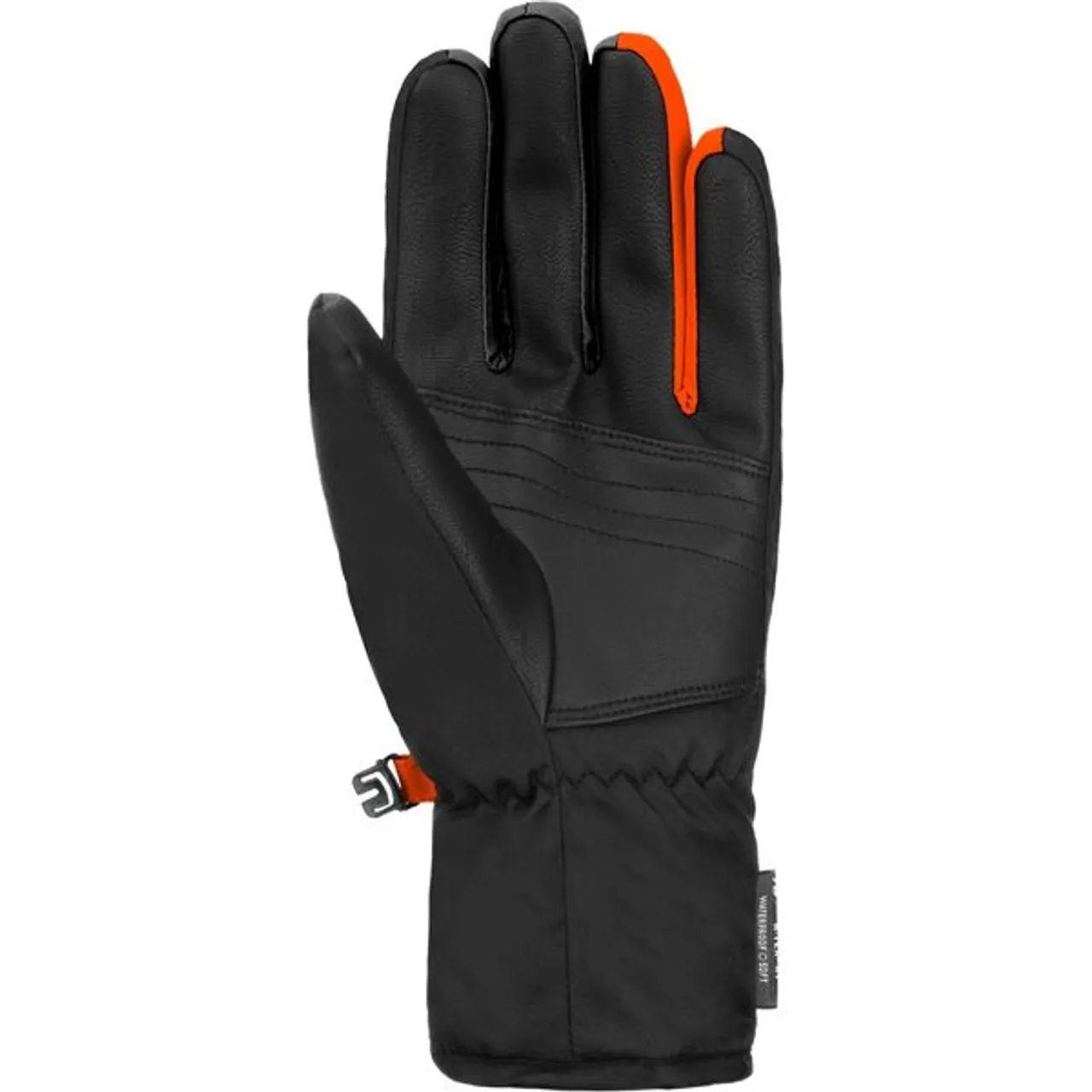 Skihandschuhe REUSCH "Duke R-TEX XT Junior" Gr. 6,5, grau (grau, schwarz) Kinder Handschuhe Accessoires in sportlichem Design