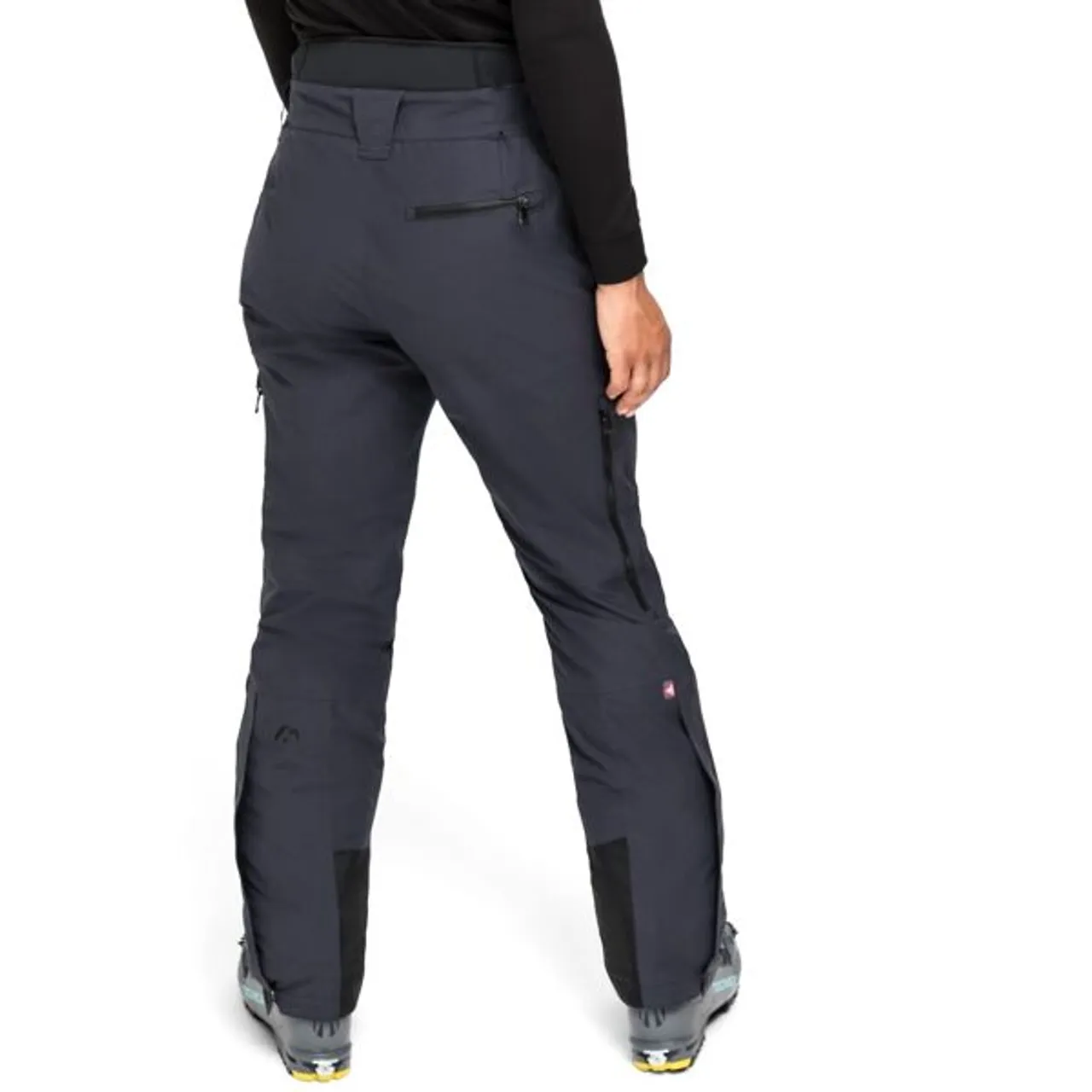 Skihose MAIER SPORTS "Backline Pants W" Gr. 46, Normalgrößen, blau (dunkelblau) Damen Hosen Sporthosen
