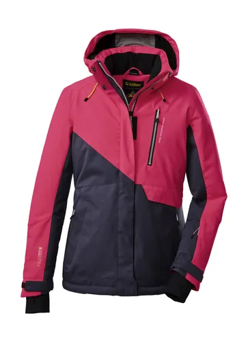Skijacke KILLTEC "KSW 15 WMN SKI JCKT" Gr. 38, pink (neonpink) Damen Jacken Übergangsjacken