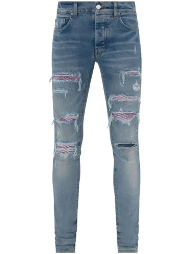 Skinny-Jeans im Distressed-Look