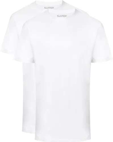 Slater 2er-Pack American T-shirt Weiß