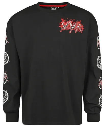 Slayer EMP Signature Collection - Oversize Langarmshirt schwarz in 3XL