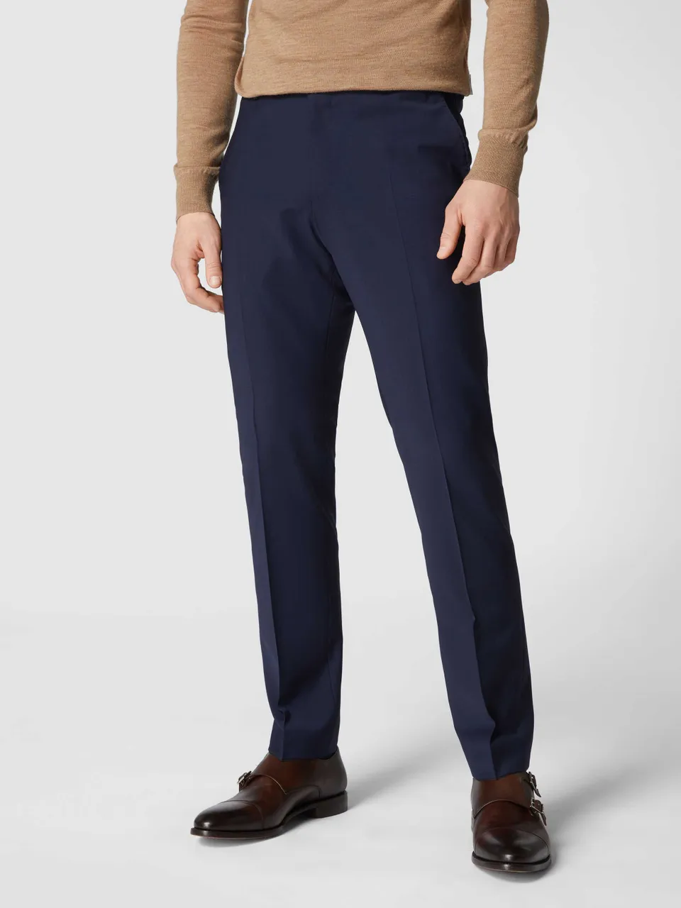 Slim Fit Anzughose mit Stretch-Anteil 'Flex Cross'