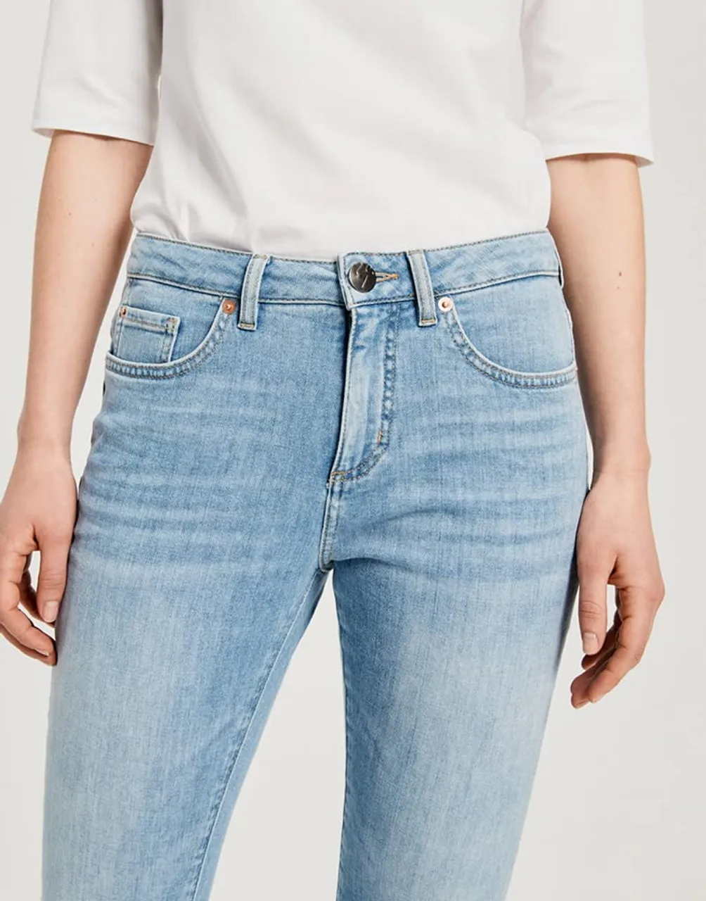 Slim Fit Jeans Evita light blue