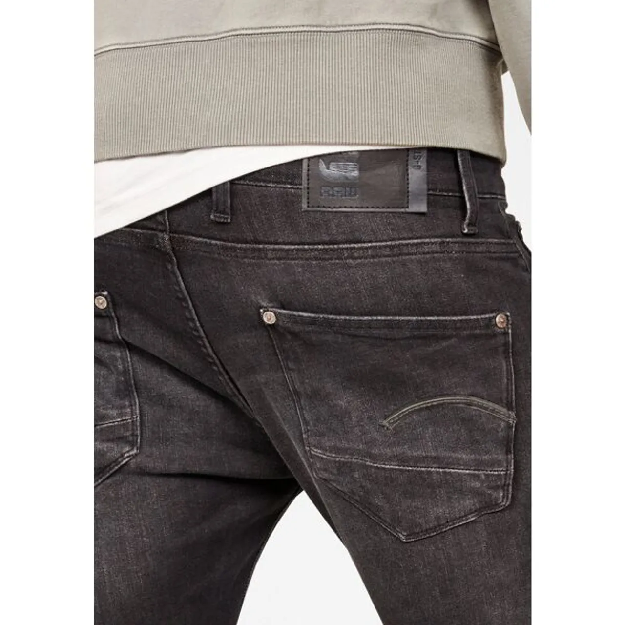 Slim-fit-Jeans G-STAR RAW "Skinny" Gr. 30, Länge 30, grau (grey) Herren Jeans Skinny-Jeans