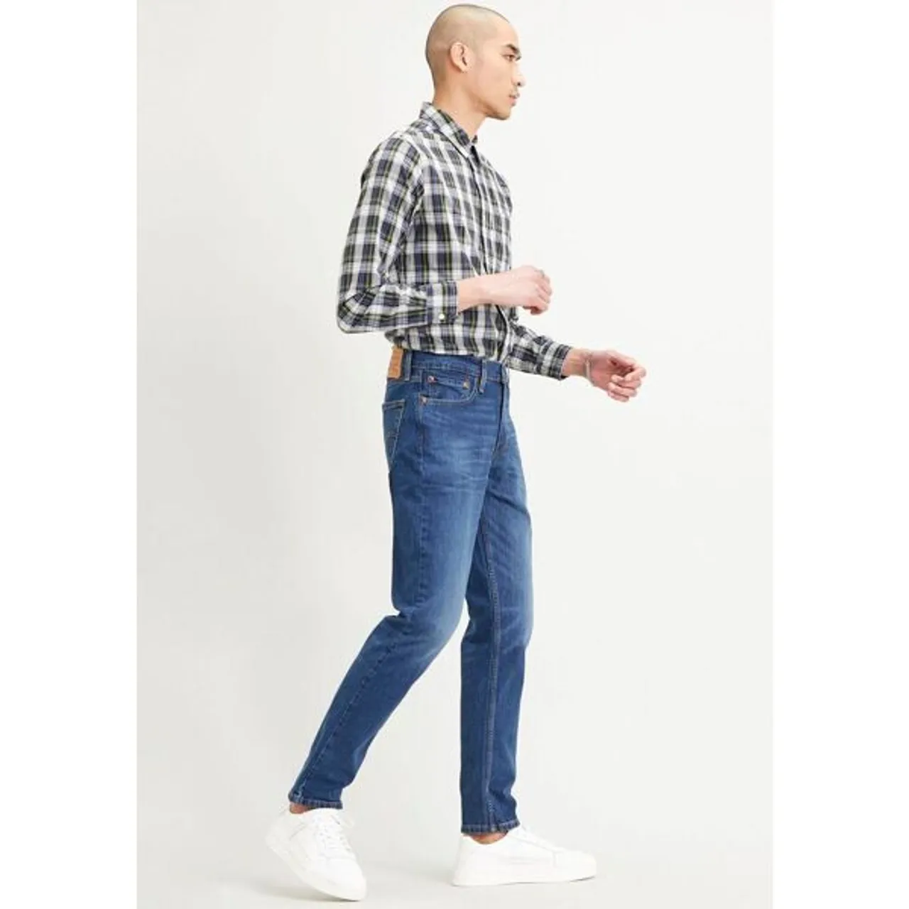 Slim-fit-Jeans LEVI'S "511 SLIM" Gr. 32, Länge 36, blau (throttle) Herren Jeans Skinny-Jeans mit Stretch