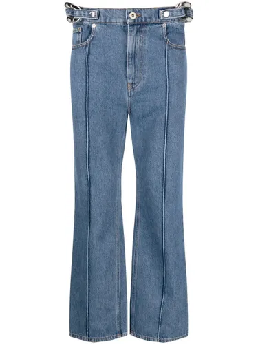 Slim-Fit-Jeans mit Kettendetail