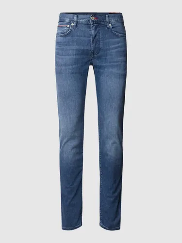 Slim Fit Jeans mit Logo-Detail Modell 'LAYTON'