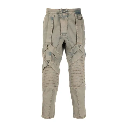 Slim Fit Jeans mit Riemen-Design Balmain