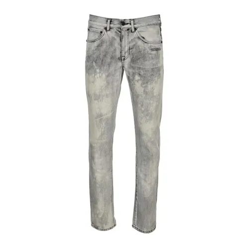 Slim-fit Jeans Off White