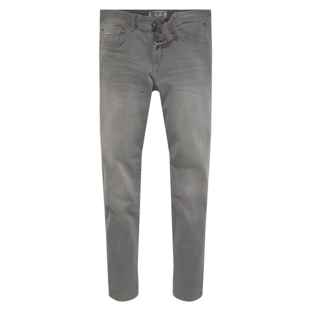 Slim-fit-Jeans PETROL INDUSTRIES "SEAHAM-CLASSIC" Gr. 36, Länge 32, grau (grey) Herren Jeans Slim Fit
