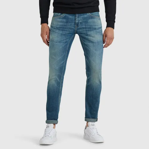 Slim-fit-Jeans PME LEGEND "Legend XV Denim" Gr. 30, Länge 30, blau (dirty wash) Herren Jeans Slim Fit