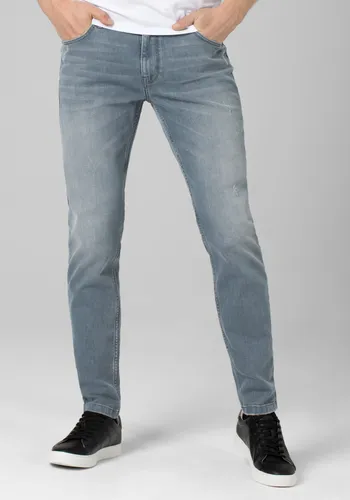 Slim-fit-Jeans TIMEZONE "Slim EduardoTZ" Gr. 36, Länge 32, grau Herren Jeans 5-Pocket-Jeans