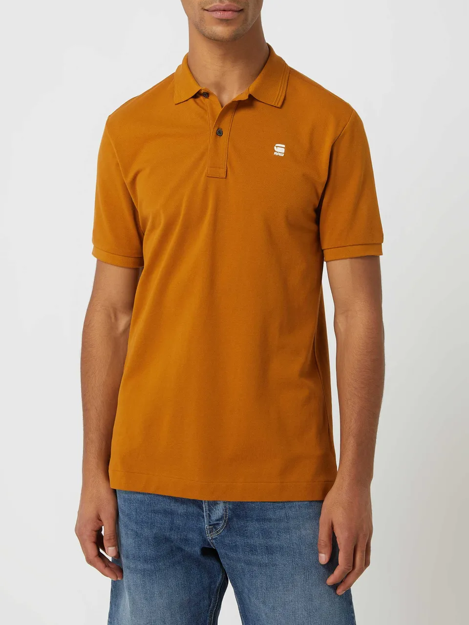 Slim Fit Poloshirt aus Piqué Modell 'Dunda'