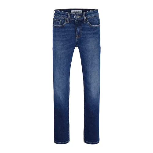 Slim Mid Blue Jeans Calvin Klein