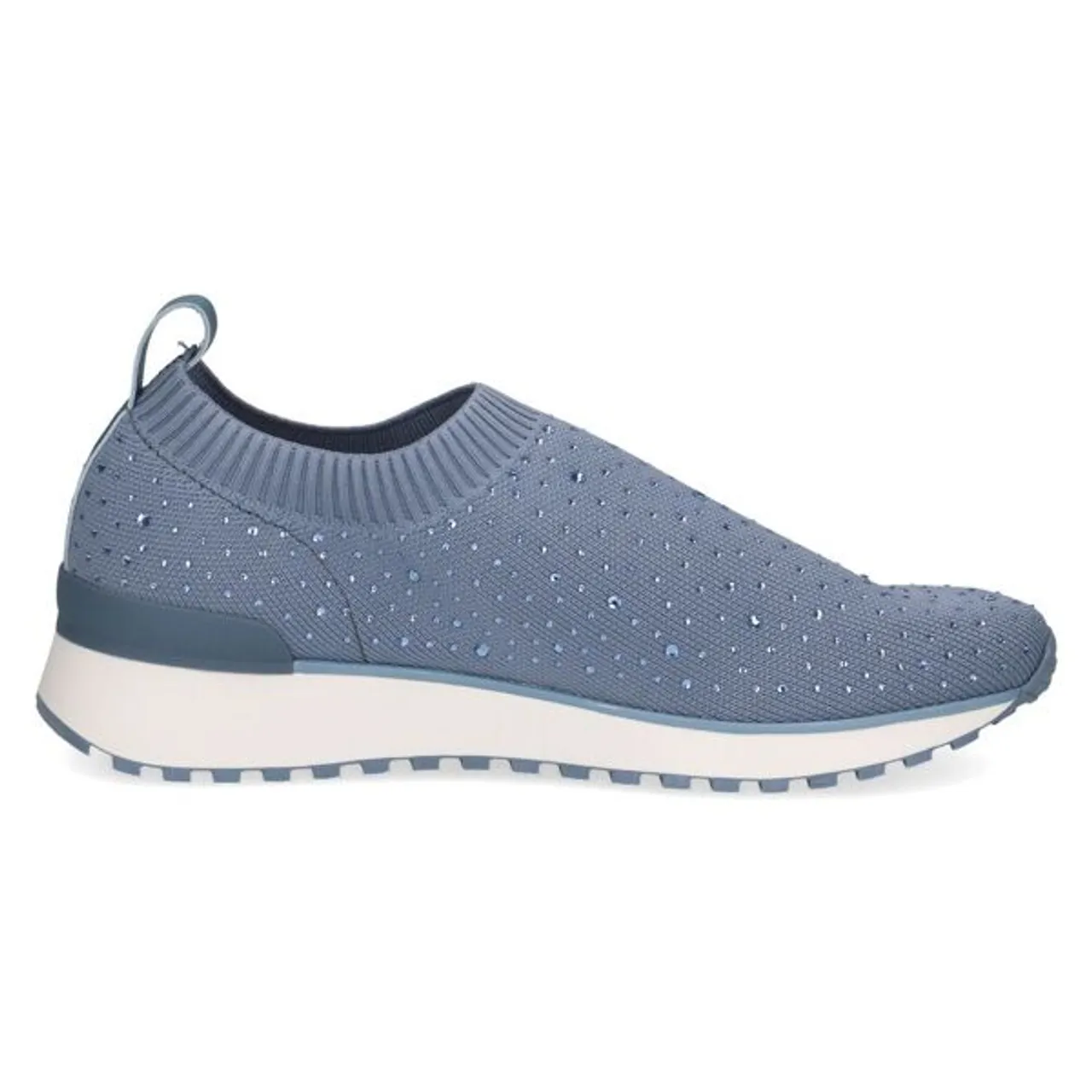 Slip-On Sneaker CAPRICE Gr. 39, blau (jeansfarben) Damen Schuhe Slipper
