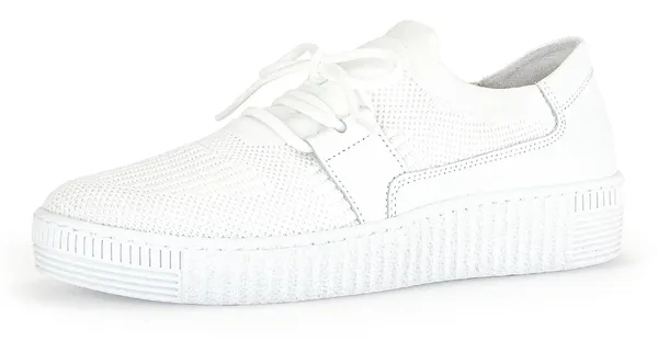 Slip-On Sneaker GABOR Gr. 38, weiß Damen Schuhe Sneaker Slipper, Schlupfschuh, Plateausneaker mit Best Fitting-Ausstattung