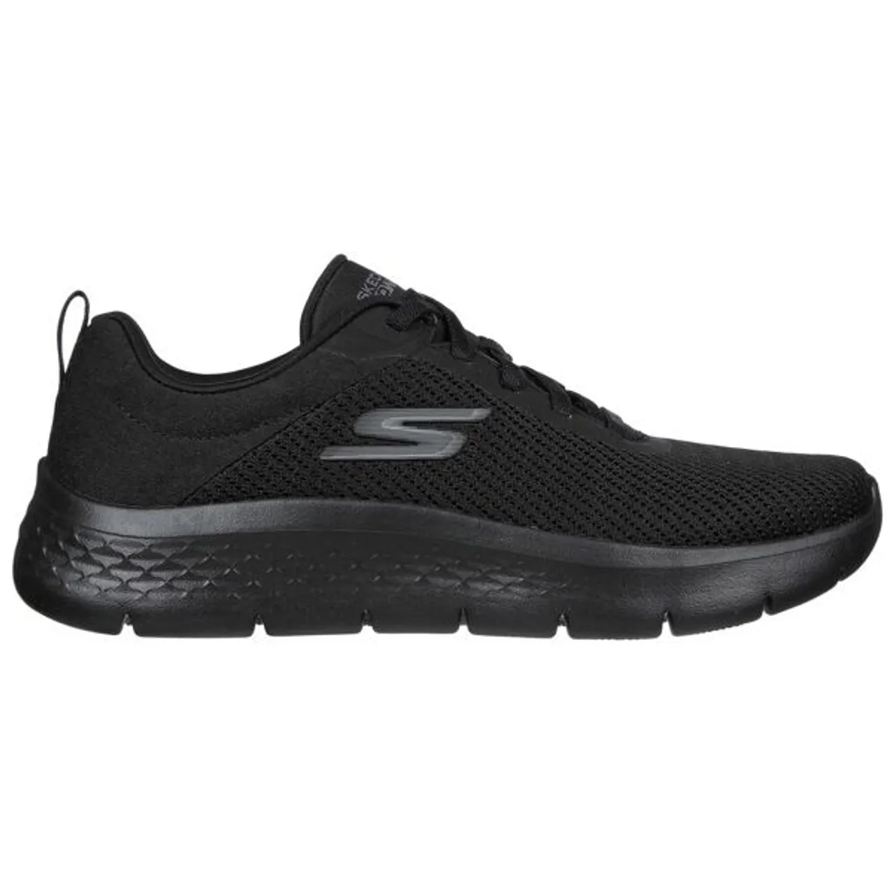 Slip-On Sneaker SKECHERS "GO WALK FLEX ALANI" Gr. 35, schwarz (schwarz, uni) Damen Schuhe Sneaker Trainingsschuh, Freizeitschuh für Maschinenwäsche ge...