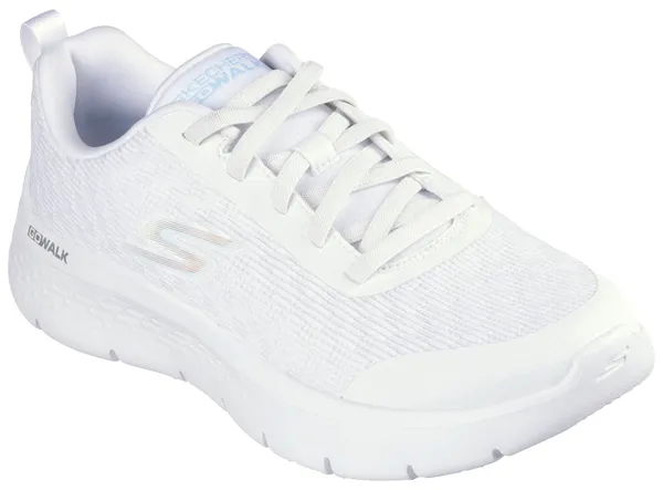 Slip-On Sneaker SKECHERS "GO WALK FLEX-" Gr. 41, weiß Damen Schuhe Sneaker