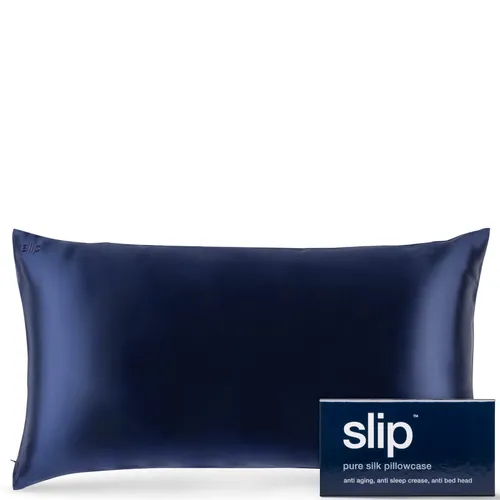 Slip Silk Pillowcase King (Verschiedene Farben) - Marineblau