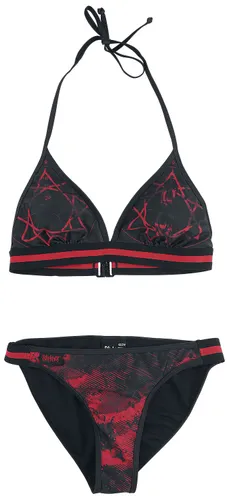 Slipknot EMP Signature Collection Bikini-Set schwarz rot in L