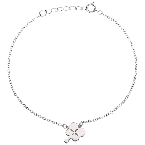 Smart Jewel - Armband Kleeblatt, Silber 925 Armbänder & Armreife Silber Damen