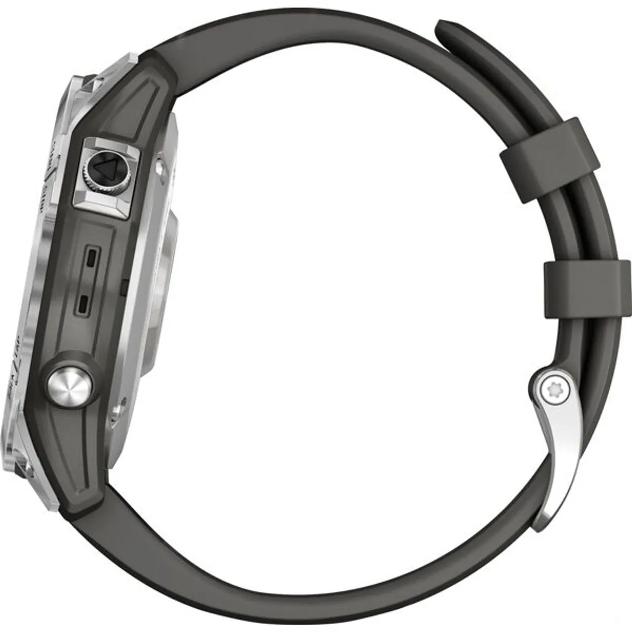 Smartwatch GARMIN "FENIX 7" Smartwatches grau (grau, silber) Fitness-Tracker