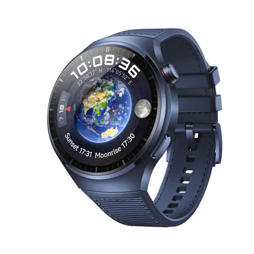 Smartwatch HUAWEI "Watch 4 Pro" Smartwatches blau Fitness-Tracker