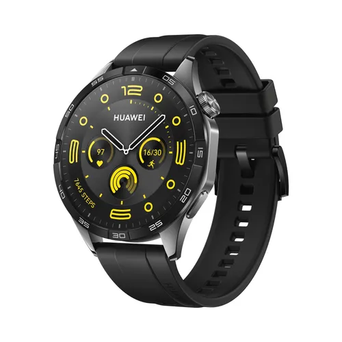 Smartwatch HUAWEI "Watch GT4 46mm" Smartwatches schwarz Fitness-Tracker