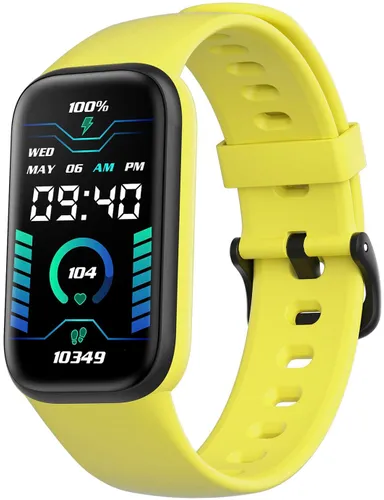 Smartwatch SMARTY 2.0 "SMARTY 2.0, SW042I" Smartwatches gelb Fitness-Tracker
