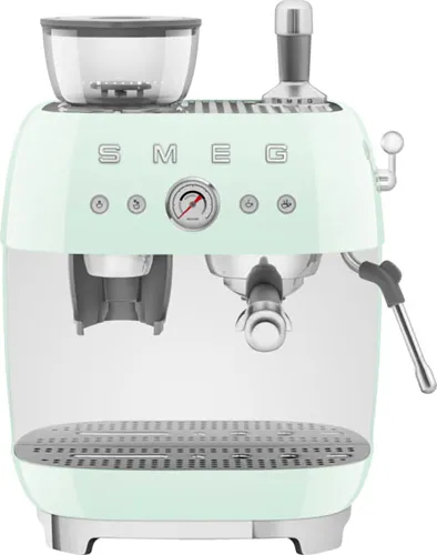 SMEG Espressomaschine "EGF03PGEU" Kaffeemaschinen grün (pastellgrün) Espressomaschine