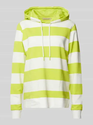 Smith and Soul Hoodie mit Streifenmuster in Neon Gelb