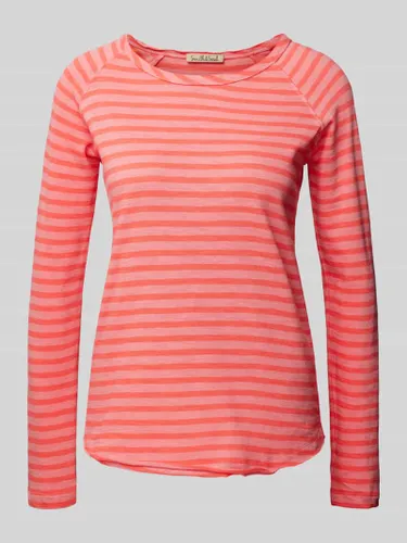 Smith and Soul Longsleeve mit Streifenmuster in Pink