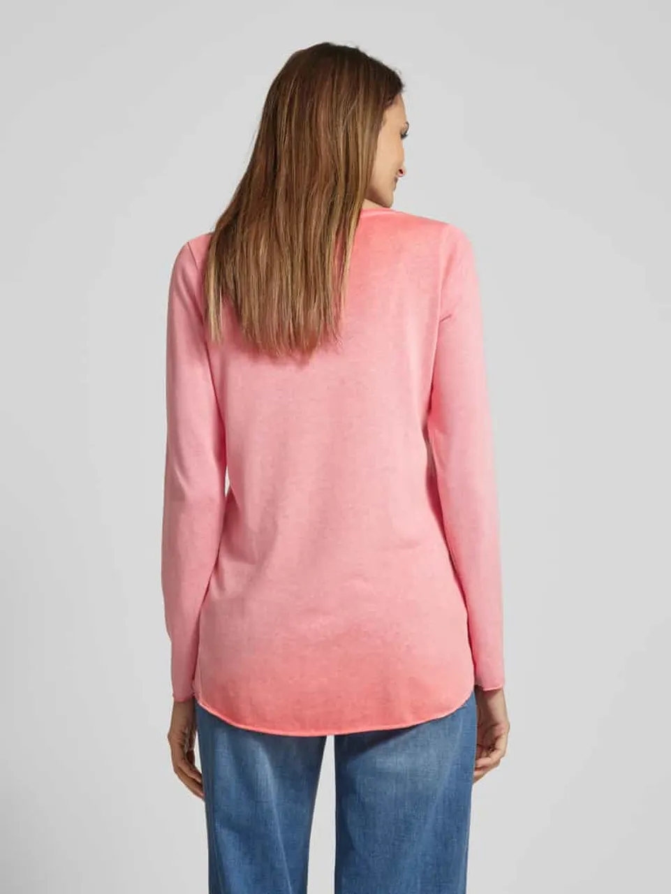 Smith and Soul Strickshirt im langärmeligen Design in Pink