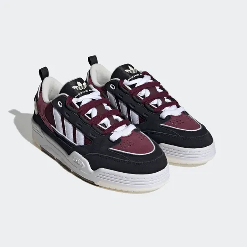 Sneaker ADIDAS ORIGINALS "ADI2000" Gr. 43, schwarz-weiß (core black, cloud white, maroon) Schuhe Schnürhalbschuhe