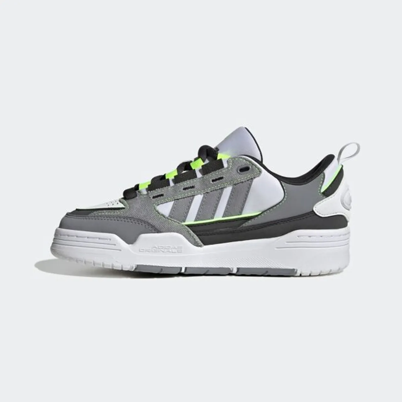 Sneaker ADIDAS ORIGINALS "ADI2000 KIDS" Gr. 38, weiß (cloud white, grey, core black) Kinder Schuhe Sneaker