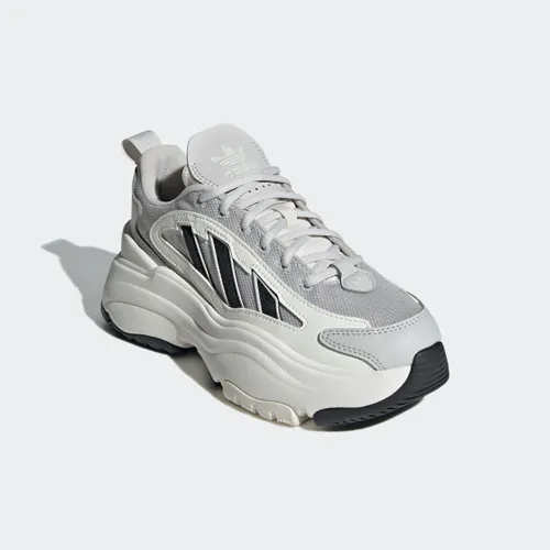 Sneaker ADIDAS ORIGINALS "OZGAIA" Gr. 37, grey one, core black, off white Schuhe Sportschuhe