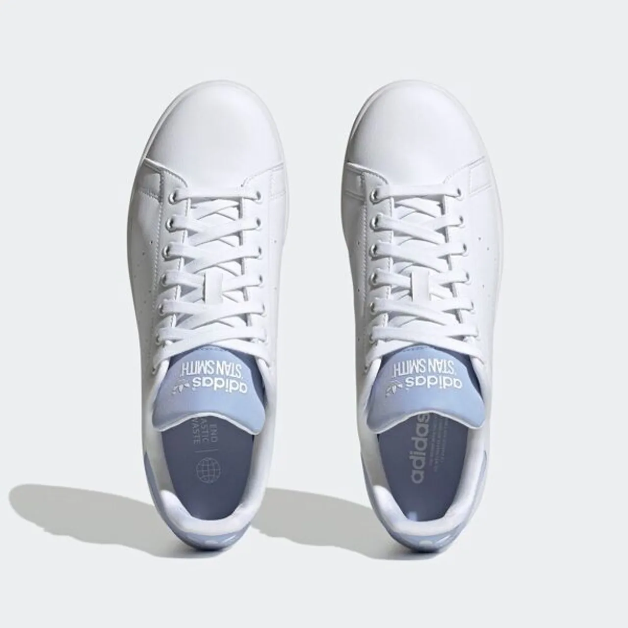 Sneaker ADIDAS ORIGINALS "STAN SMITH" Gr. 37, weiß (cloud white, cloud blue dawn) Schuhe Stoffschuhe