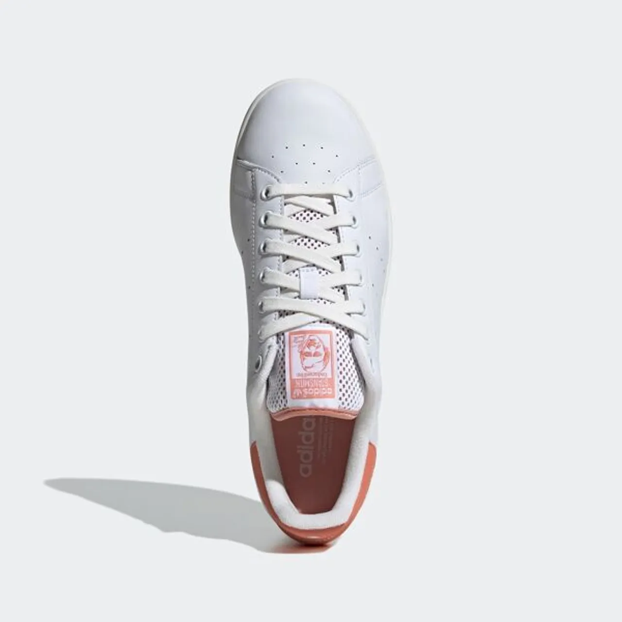 Sneaker ADIDAS ORIGINALS "STAN SMITH" Gr. 40, cloud white, core wonder clay Schuhe Sportschuhe