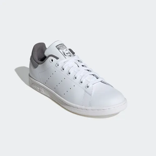 Sneaker ADIDAS ORIGINALS "STAN SMITH" Gr. 40, weiß (cloud white, grey five, three) Schuhe Schnürhalbschuhe